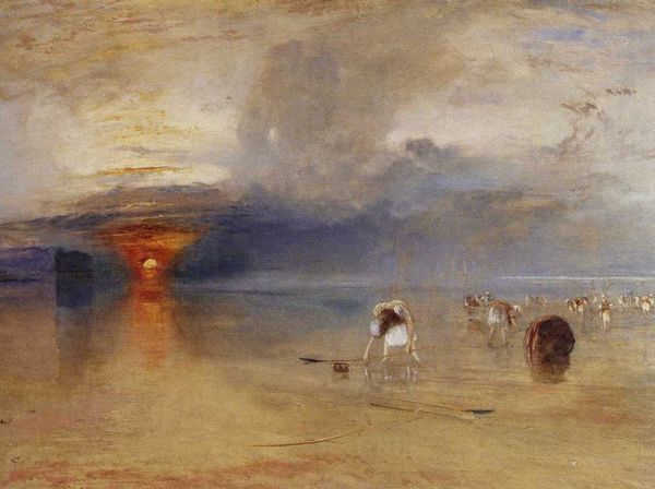 Turner,la plage de Calais