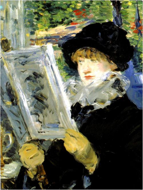 E.Manet femme lisant
