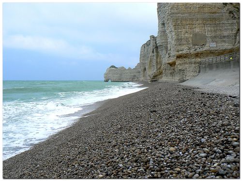 Etretat, falaise amont